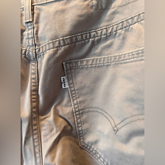 Levi’s Light Gray Jeans Good Condition Men’s 32” - Picture 4 of 5